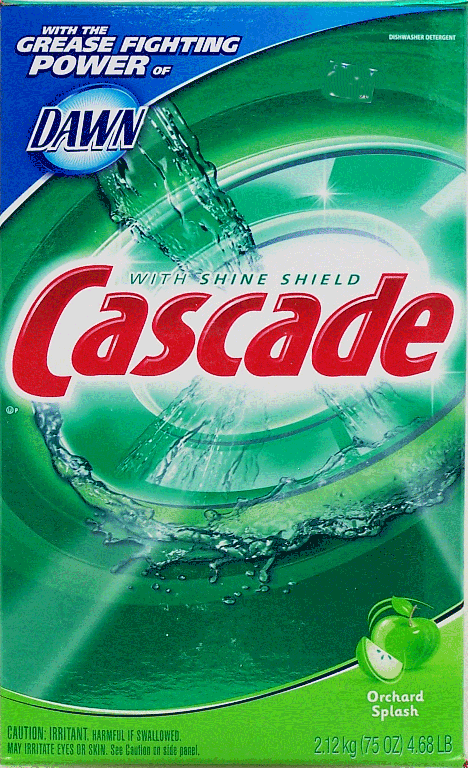 Cascade&nbsp;Scent Expressions&nbsp;orchard splash dishwasher detergent powder Full-Size Picture